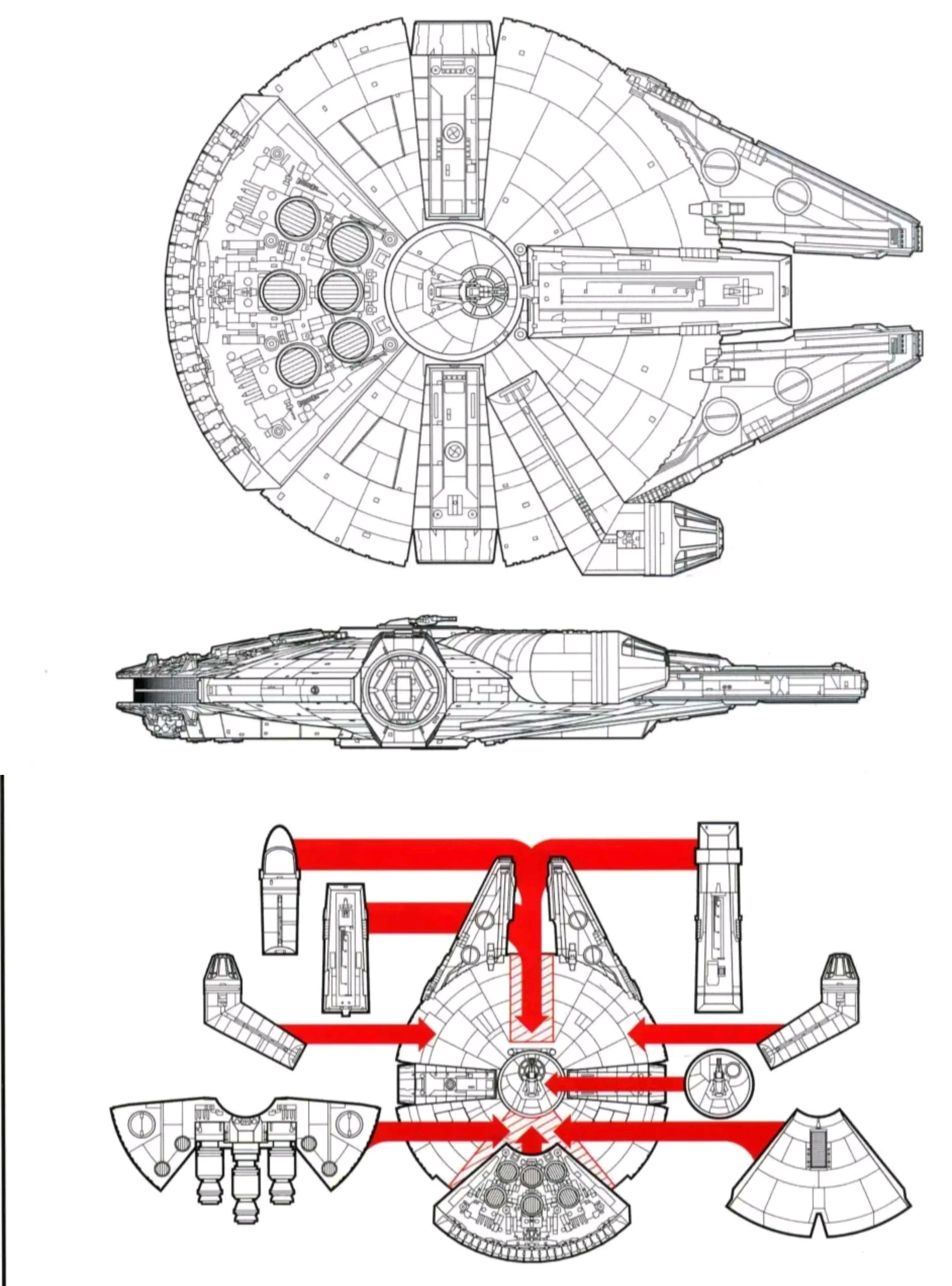 星球大战:千年隼号设定图稿欣赏