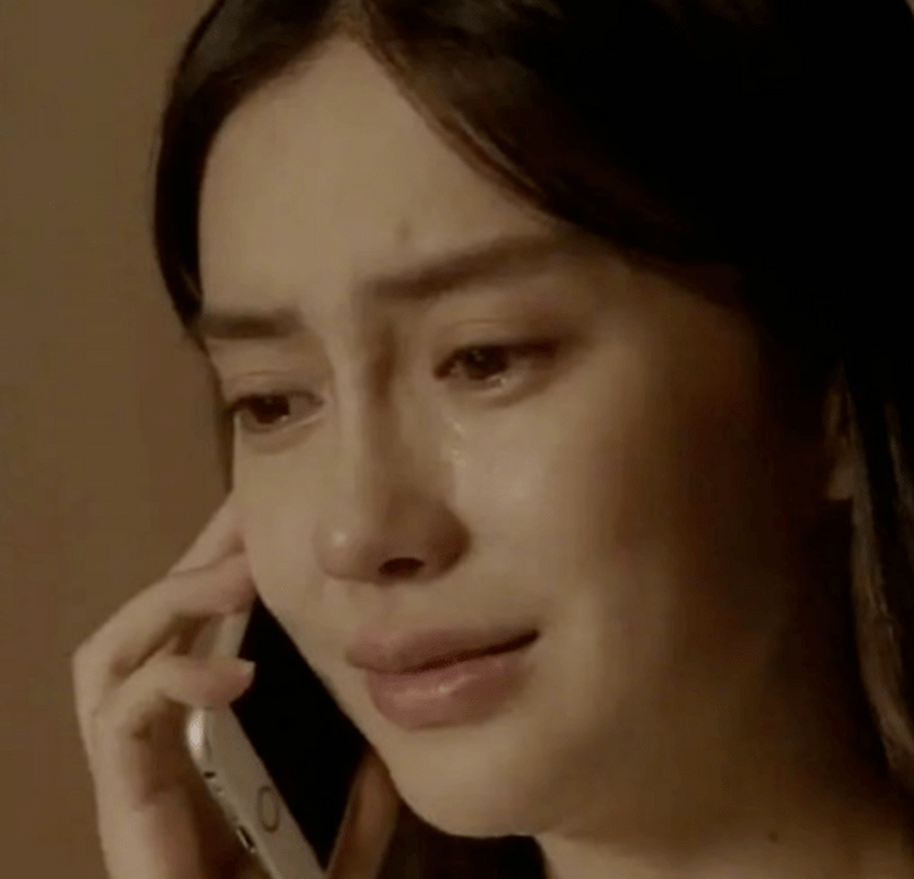 杨颖的演技大概是被她的"微笑唇"耽误了吧!