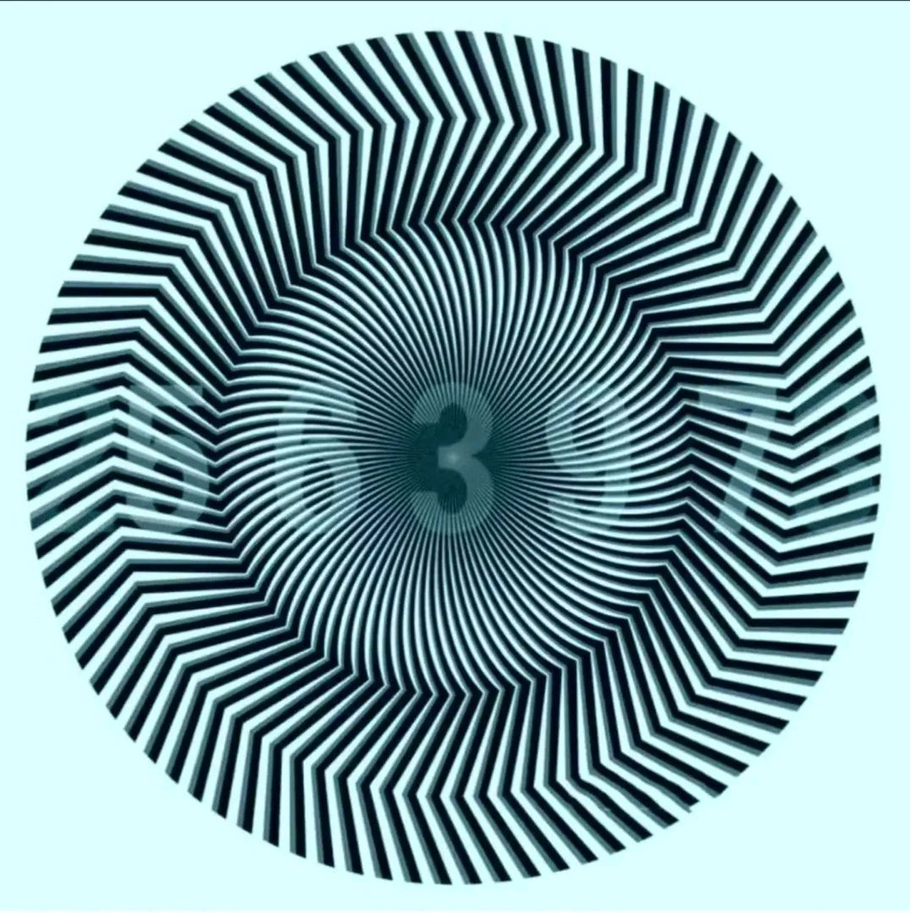 考眼力:图中的数字,一般人只能看到中间几位数,你呢?