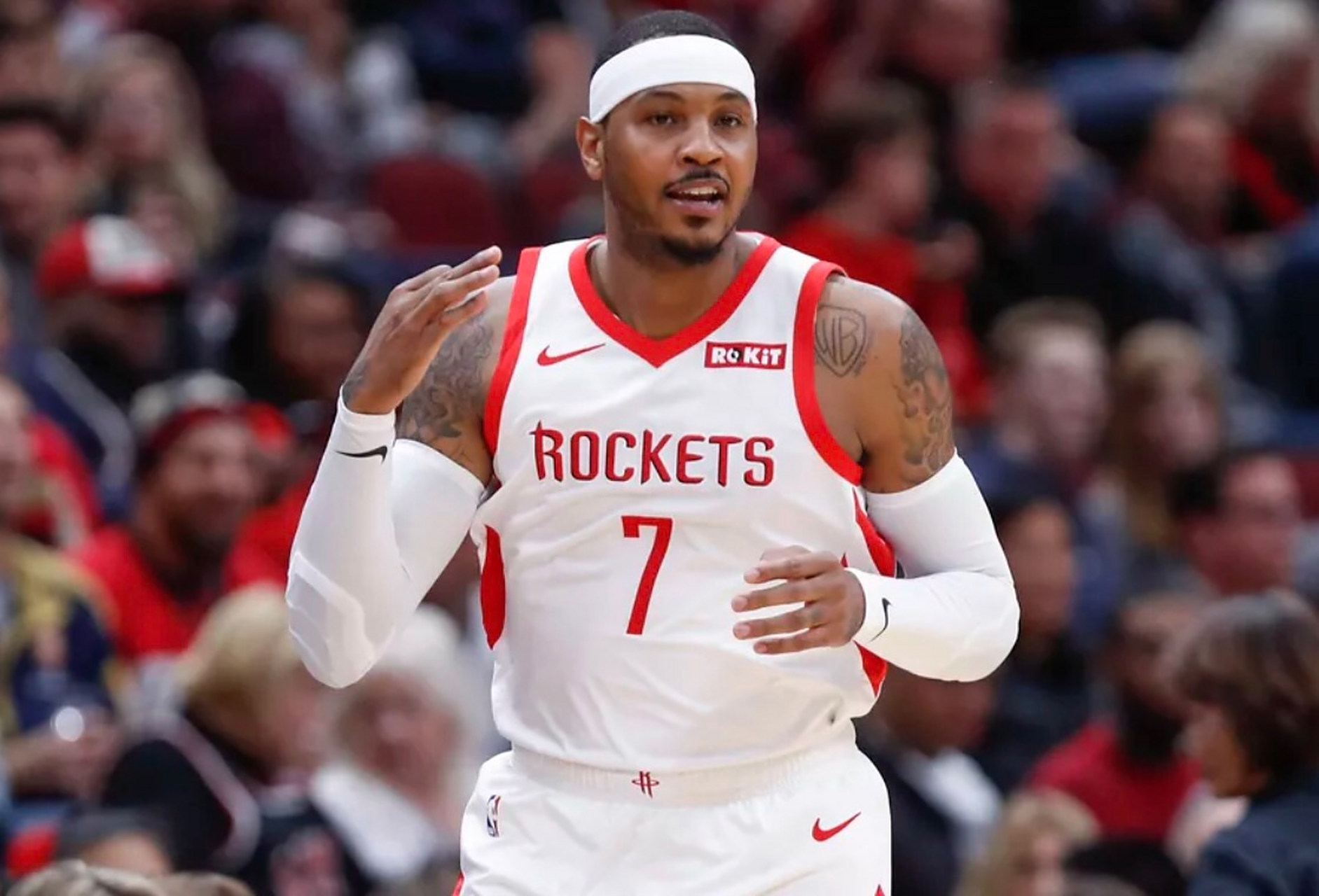 得分机器安东尼在国际赛场上被称为大杀器,在nba同同样也有着统治级别