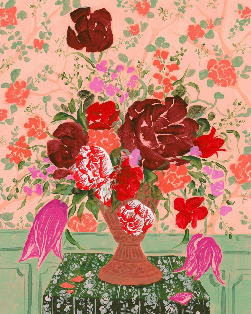 flowers | yukiko noritake 676767 #绘画欣赏