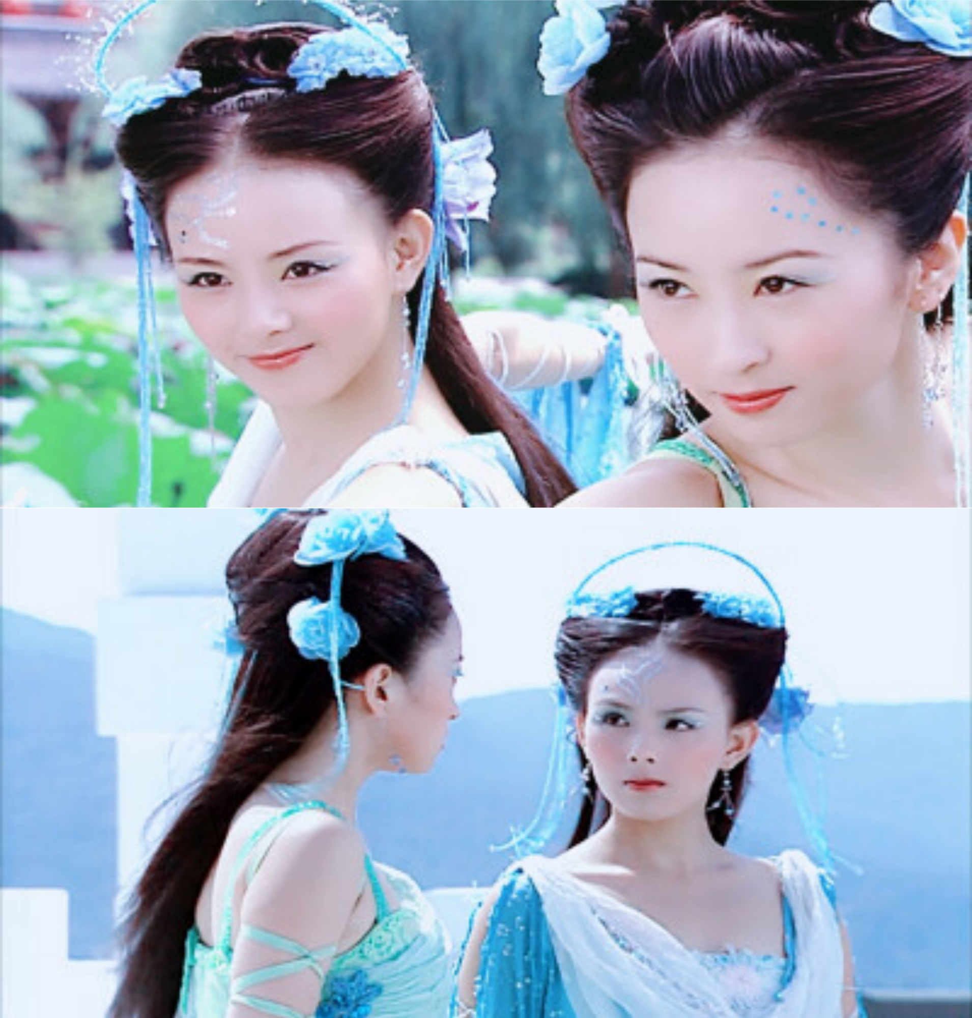 温婉清幽的蓝儿,亦是胆小如鼠,却也为爱盲目且执着