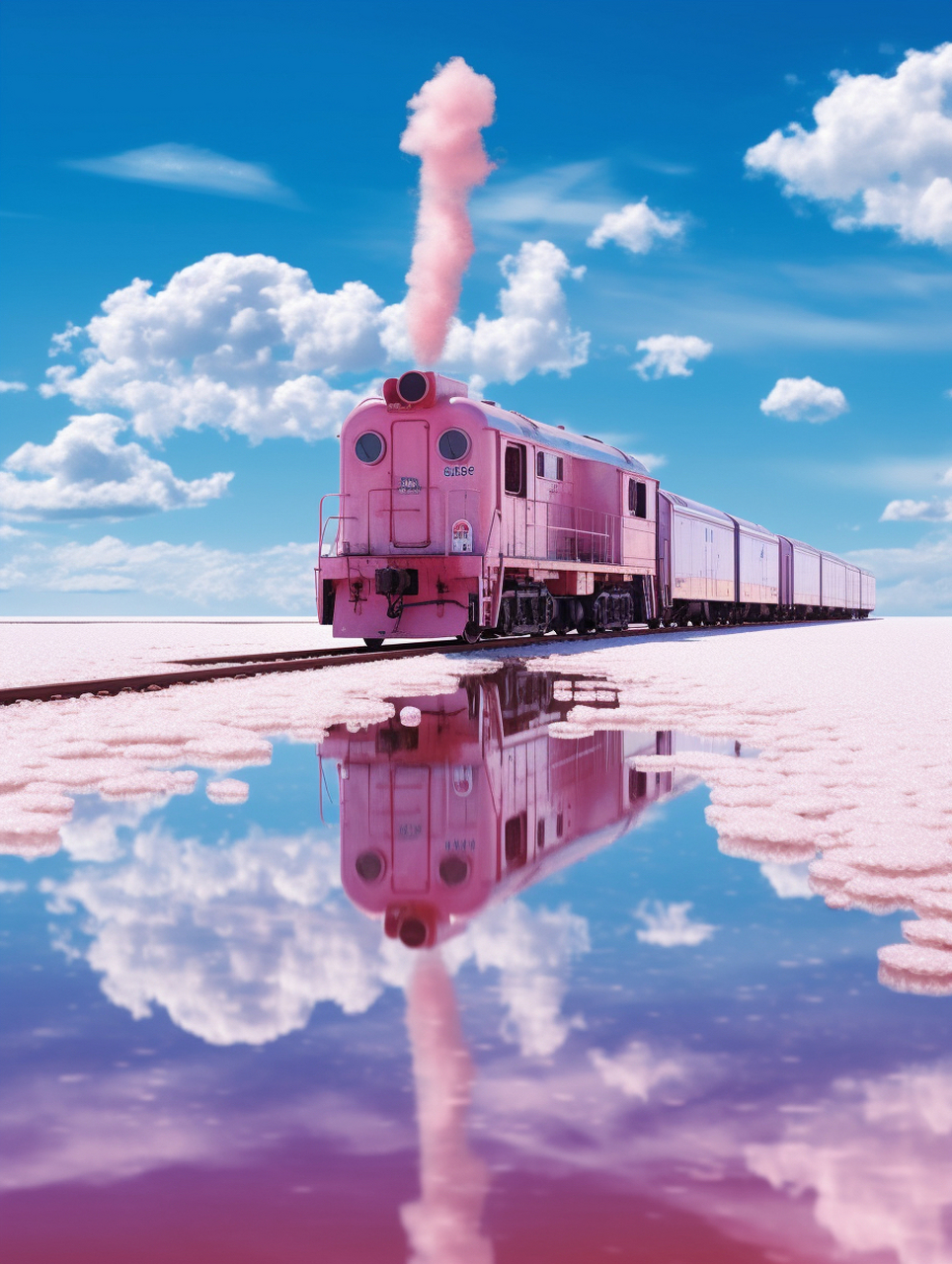 来一场梦幻邂逅,搭上小火车通往天空之境,那里万里晴空,接天连地仿佛