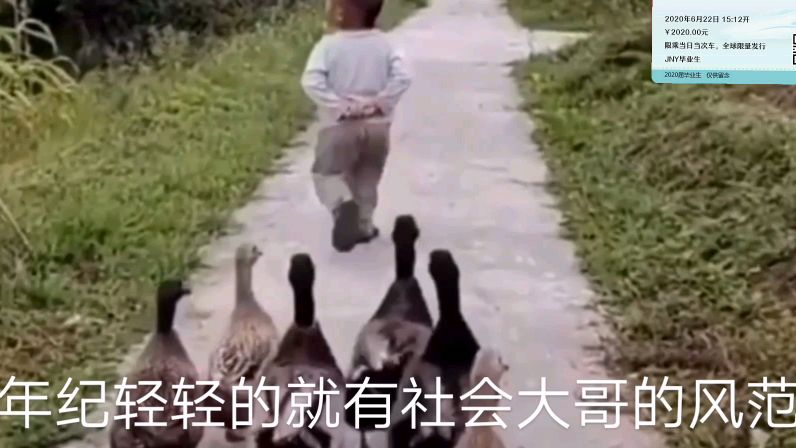 小小年纪就有社会大哥的风范