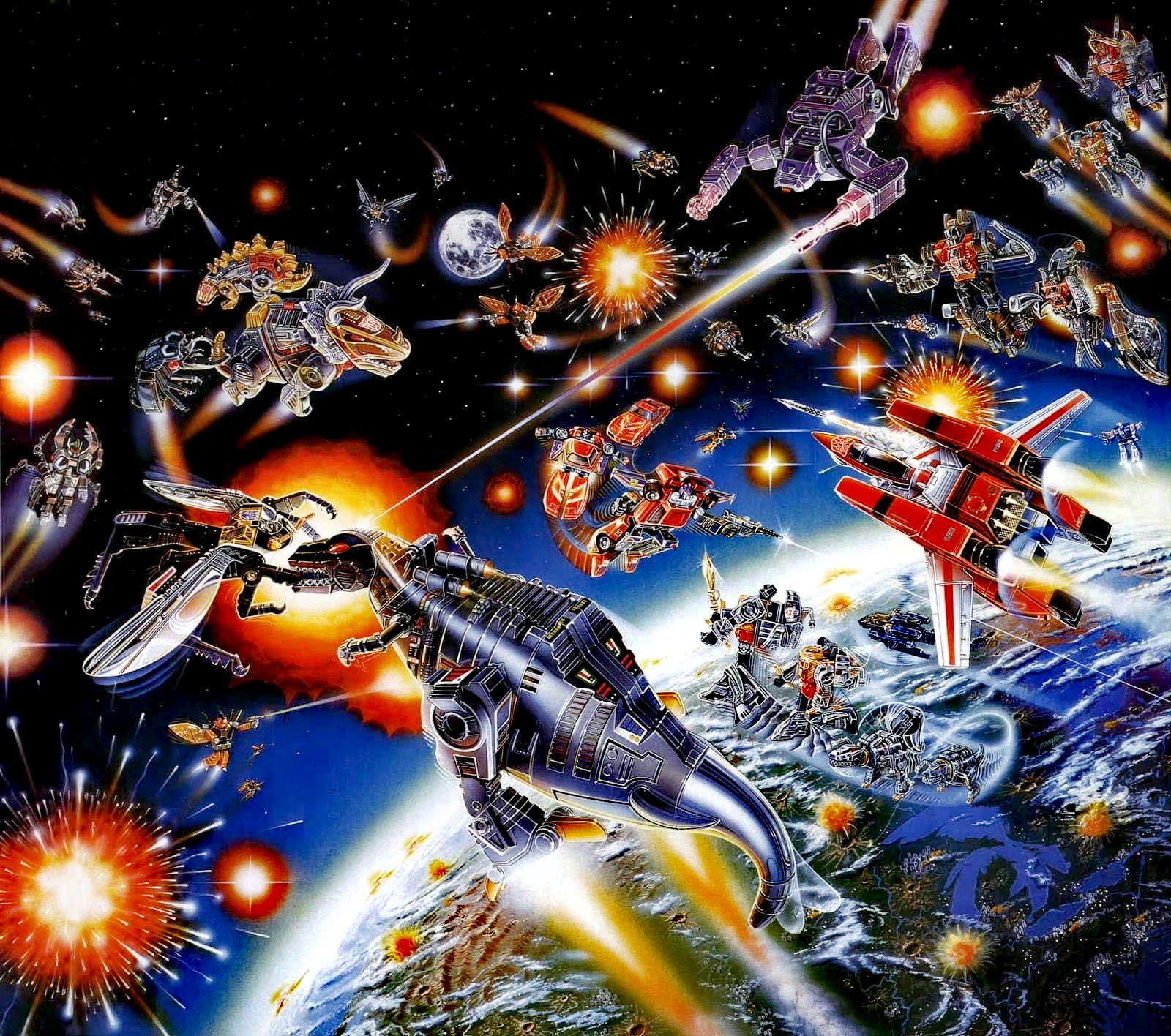 变形金刚玩具封绘欣赏