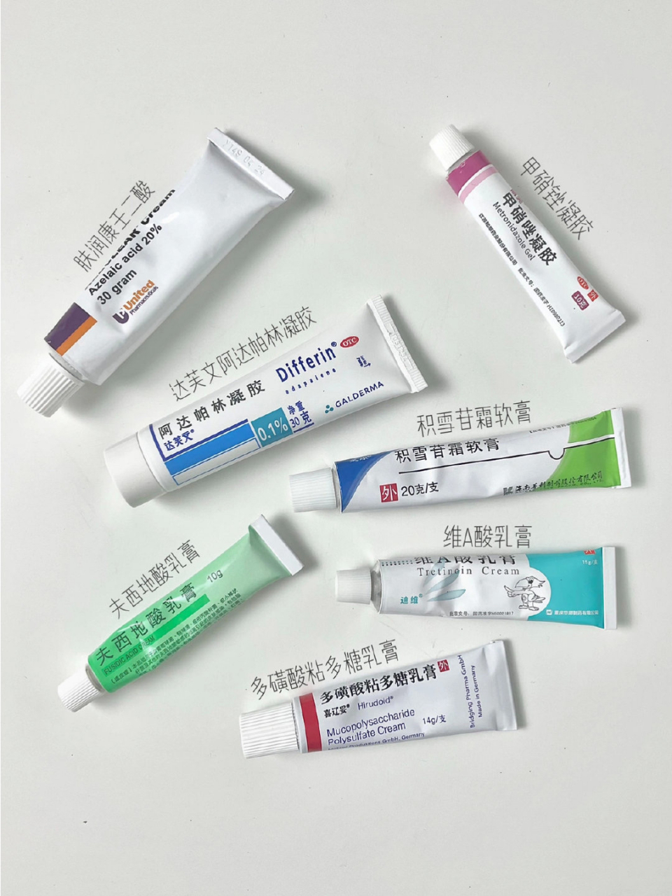 皮肤科医生常用药膏, 便宜又好用!