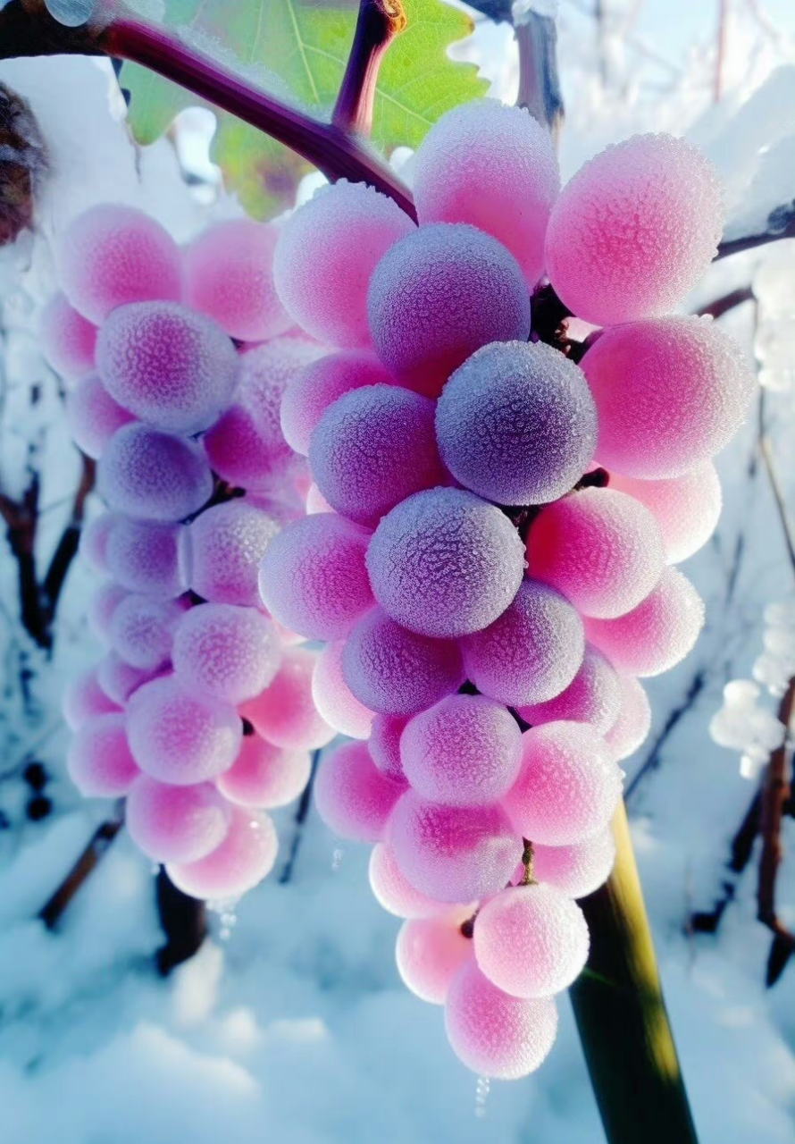 炎炎夏日来一串这样的冰葡萄简直了! 67