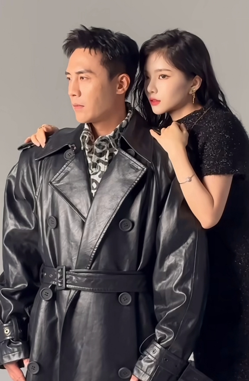 杜淳要把老婆捧成女明星,他带着王灿再次登杂志,全程黑色情侣装又酷又