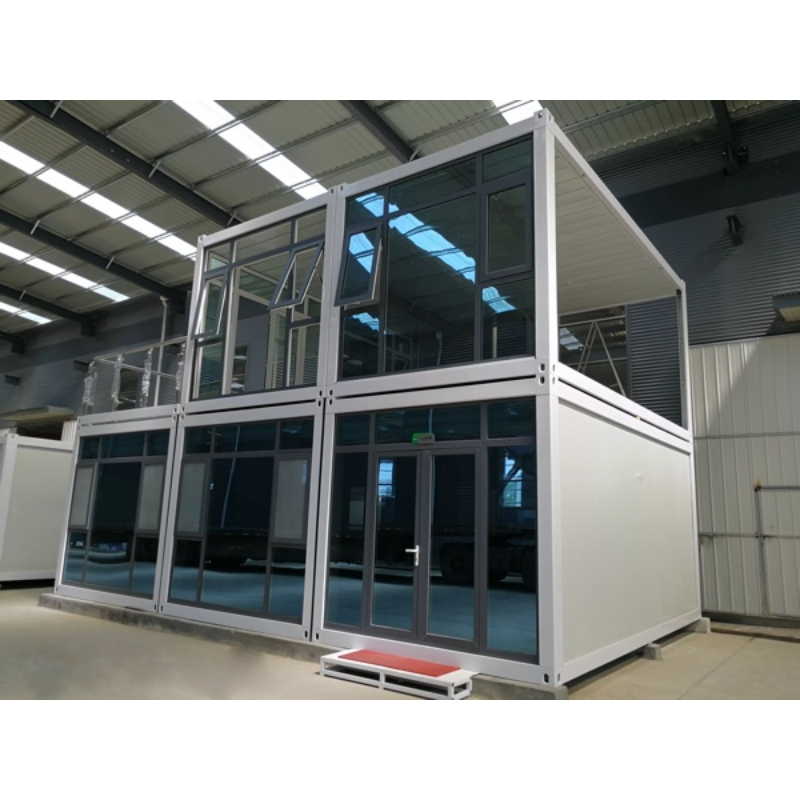 集装箱移动房阳光房别墅玻璃幕墙打包箱方舱隔离房活动板房