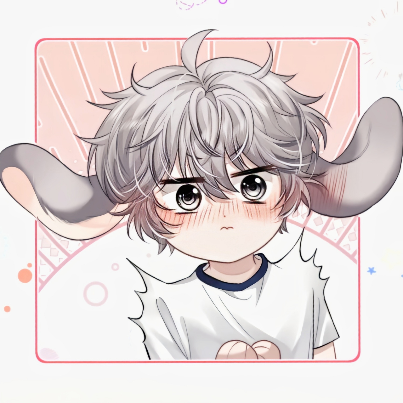 对软萌q弹的小耳朵完全没有抵抗力[awsl] #垂耳执事# #漫画#   漫画