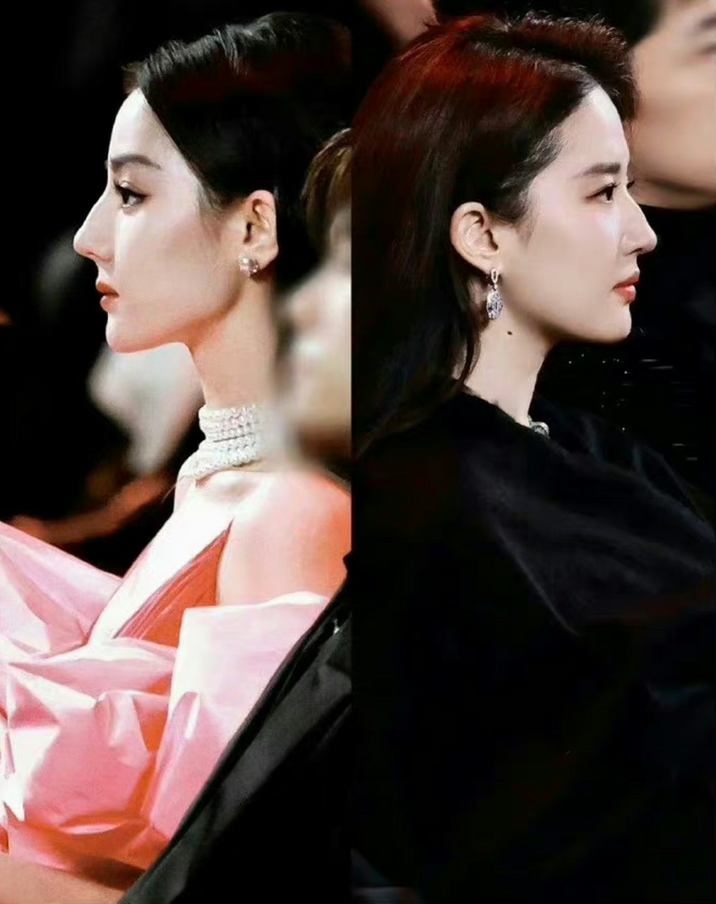 刘亦菲迪丽热巴# 美女的共同点,都好会长呀!