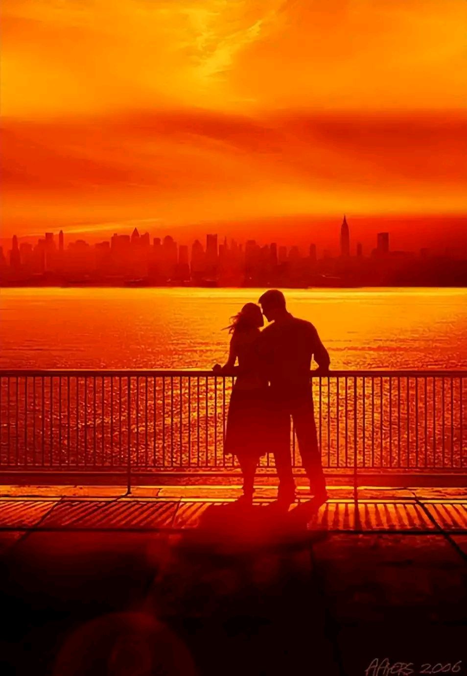 瞬间的永恒～美国当代艺术家艾伦61艾尔斯油画作品欣赏