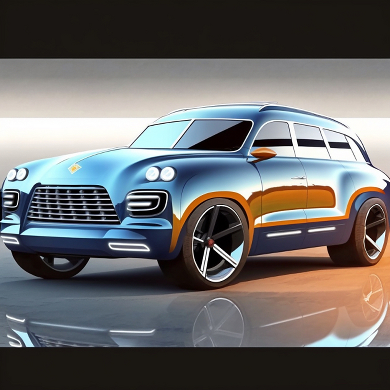 长城汽车魏牌复古造型概念系列5,喜欢哪个请留言