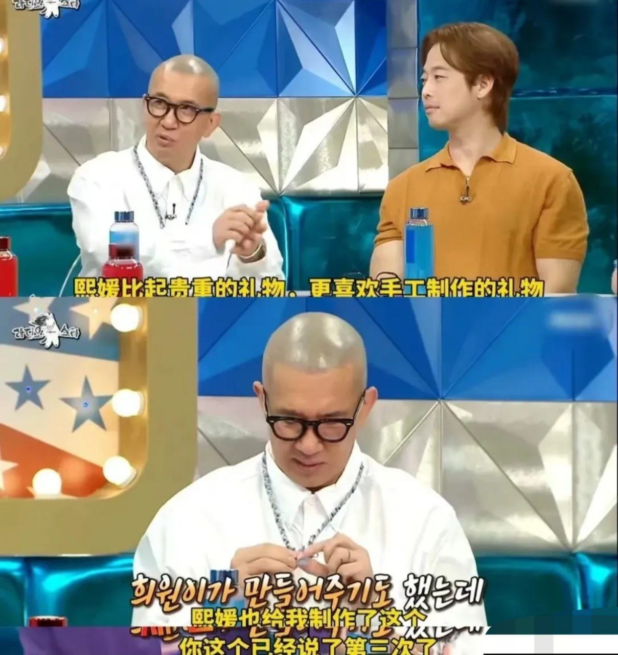 具俊晔说大s不爱名牌,爱手工礼物 不愧是汪小菲的光头宝宝,真是可爱