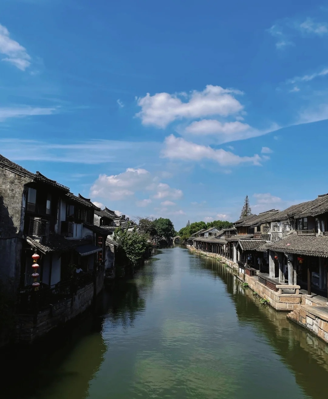 嘉兴西塘古镇风景