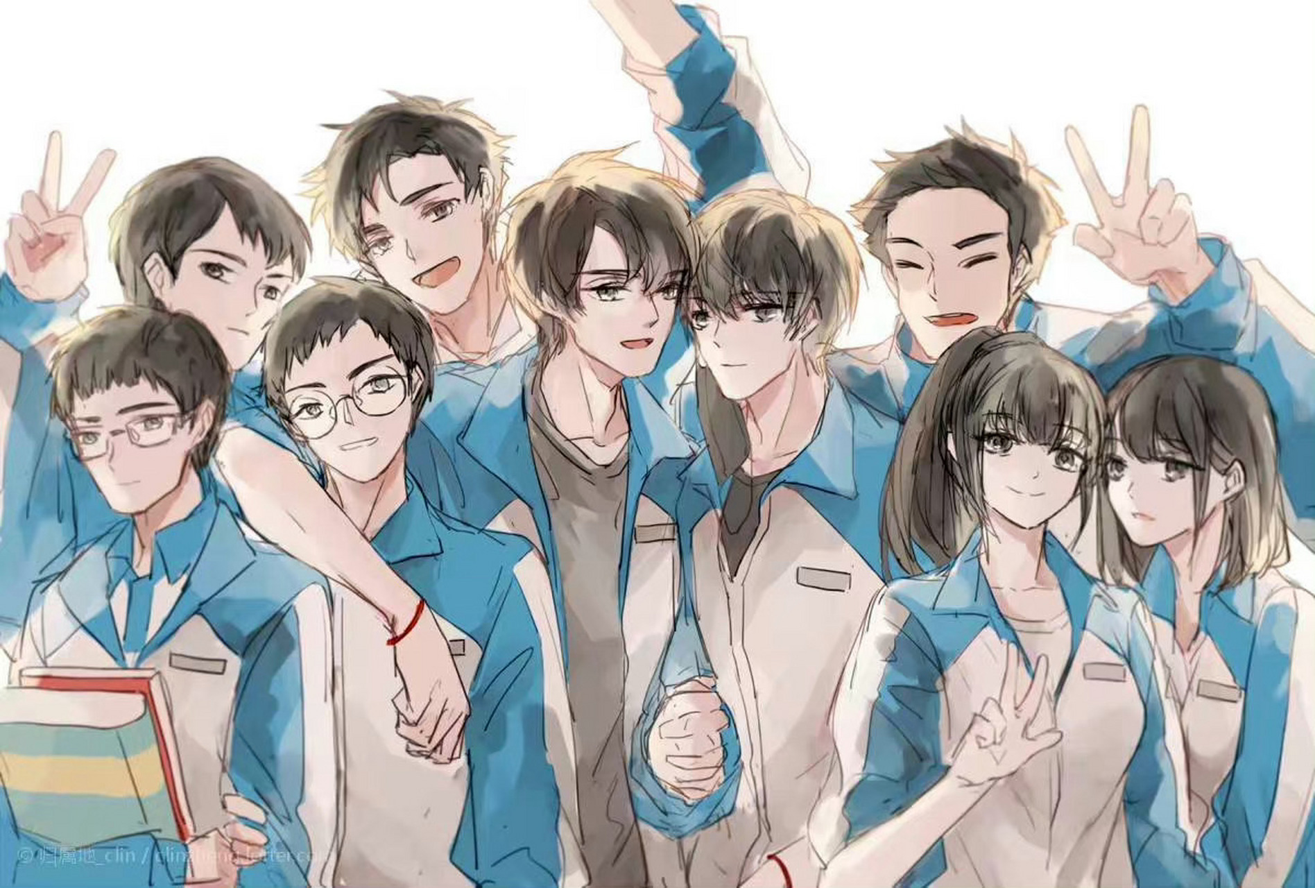 #伪装学渣# 几乎所有人对高三一整年的印象,是做不完的模拟卷,是朗朗