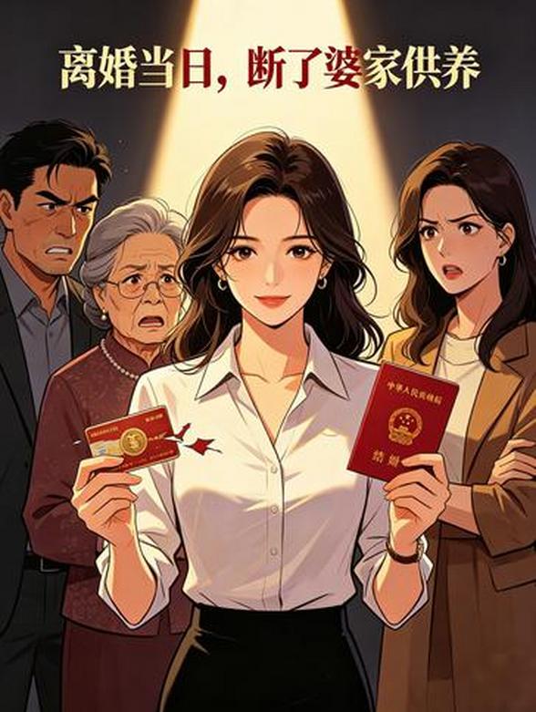 离婚当日，断了婆家供养