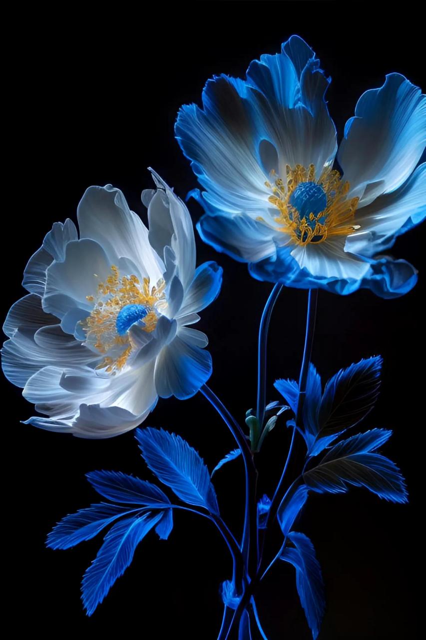 蓝色治愈系壁纸 梦想是蓝色的,因为蓝色是温暖的颜色,生命因为梦想而