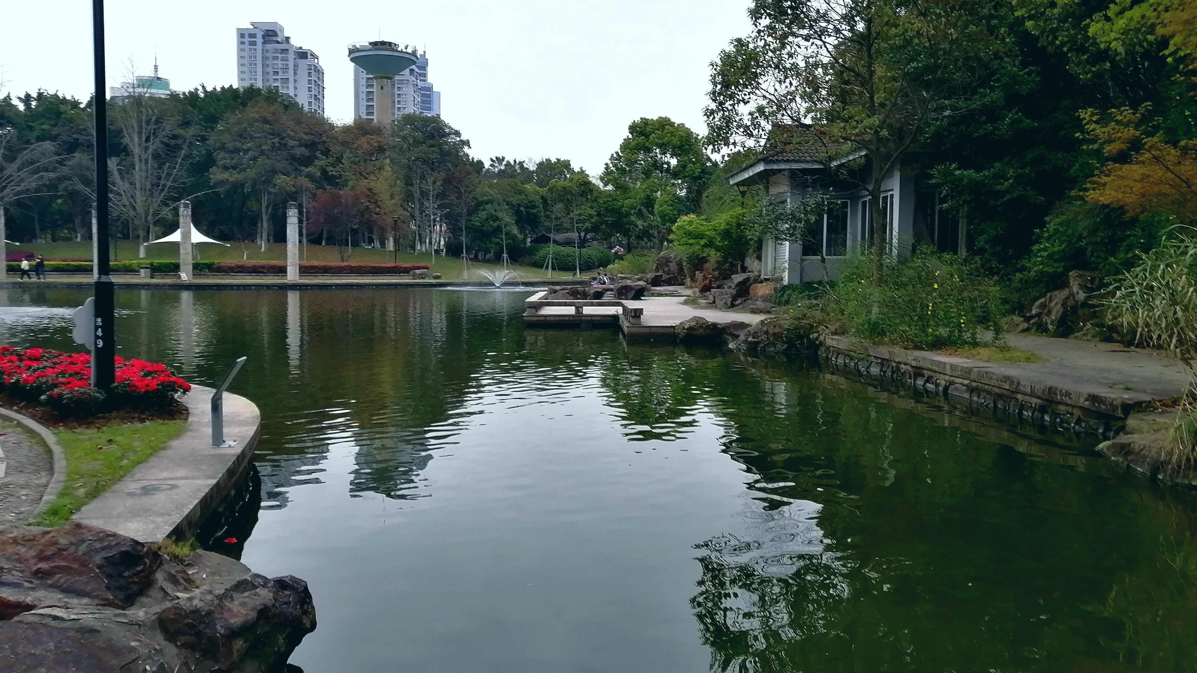 山与水的灵秀,温州绣山公园掠影