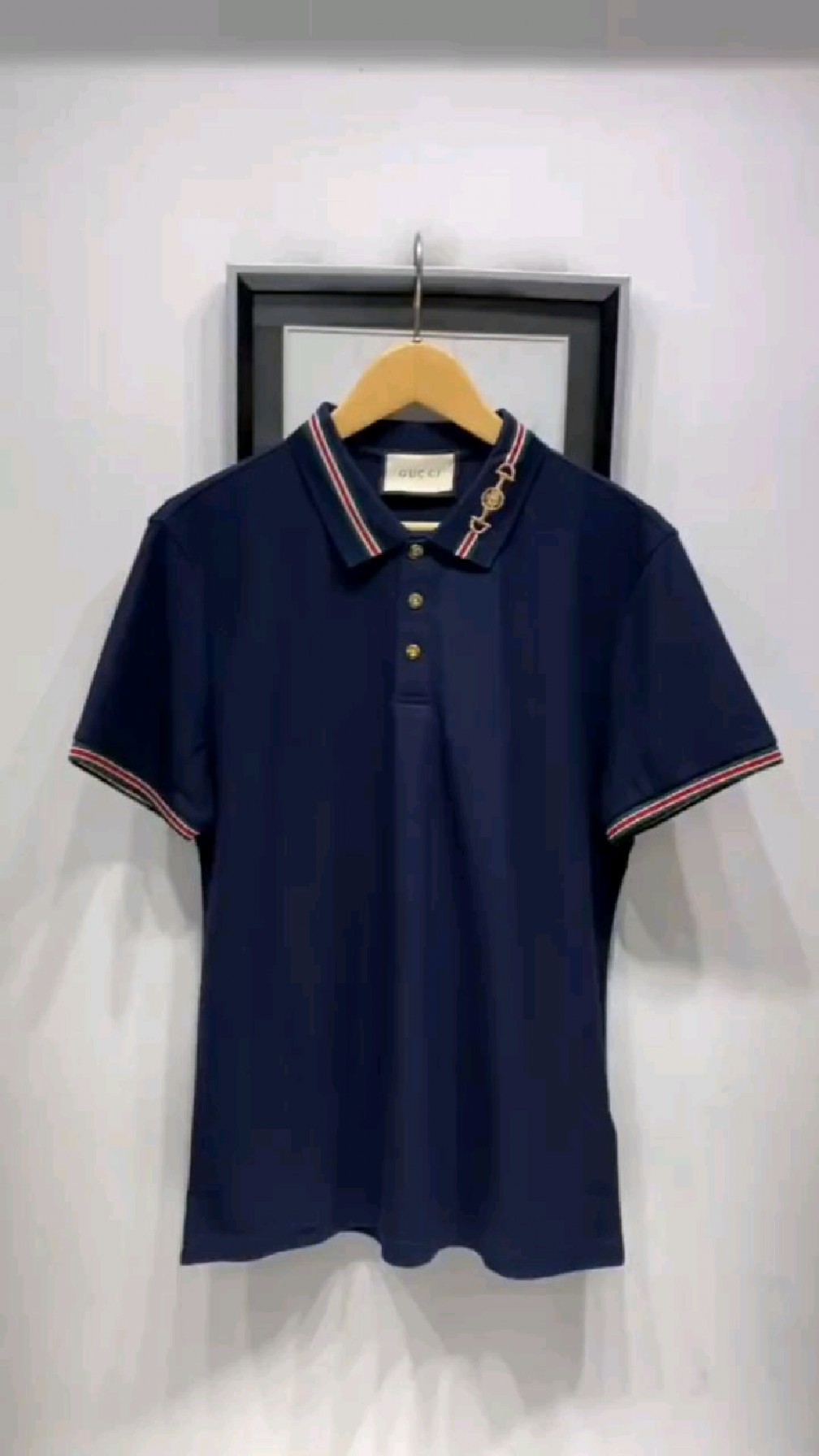 展示下古驰夏季新款polo衫短袖