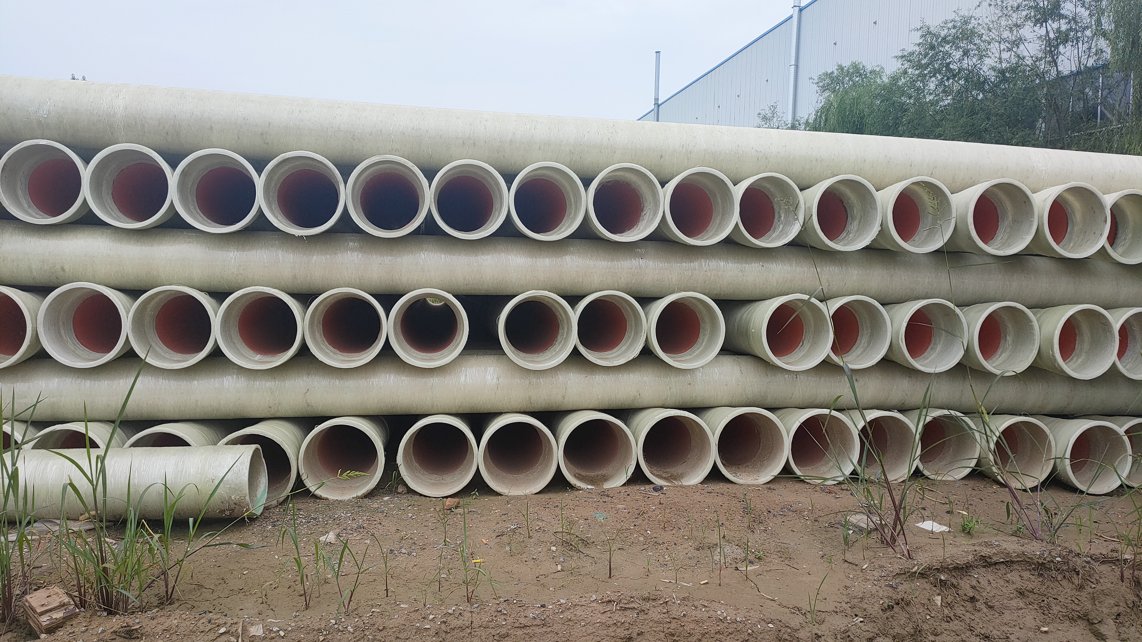 玻璃钢排水排污管道安装注意事项