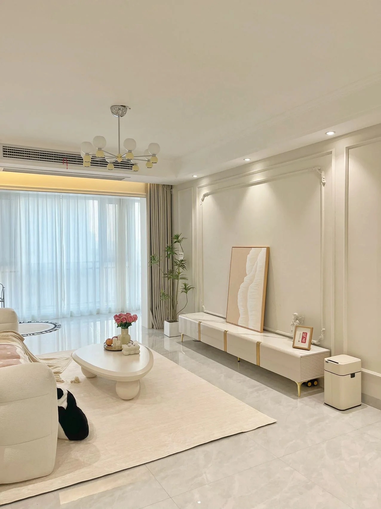 顶2圈效果图简约装修石膏线吊顶效果图大全装修走石膏线效果图赢麻了