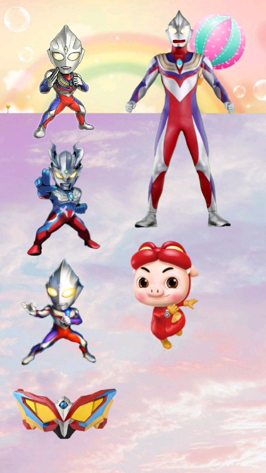 怪兽变身成奥特曼,被猪猪侠识破