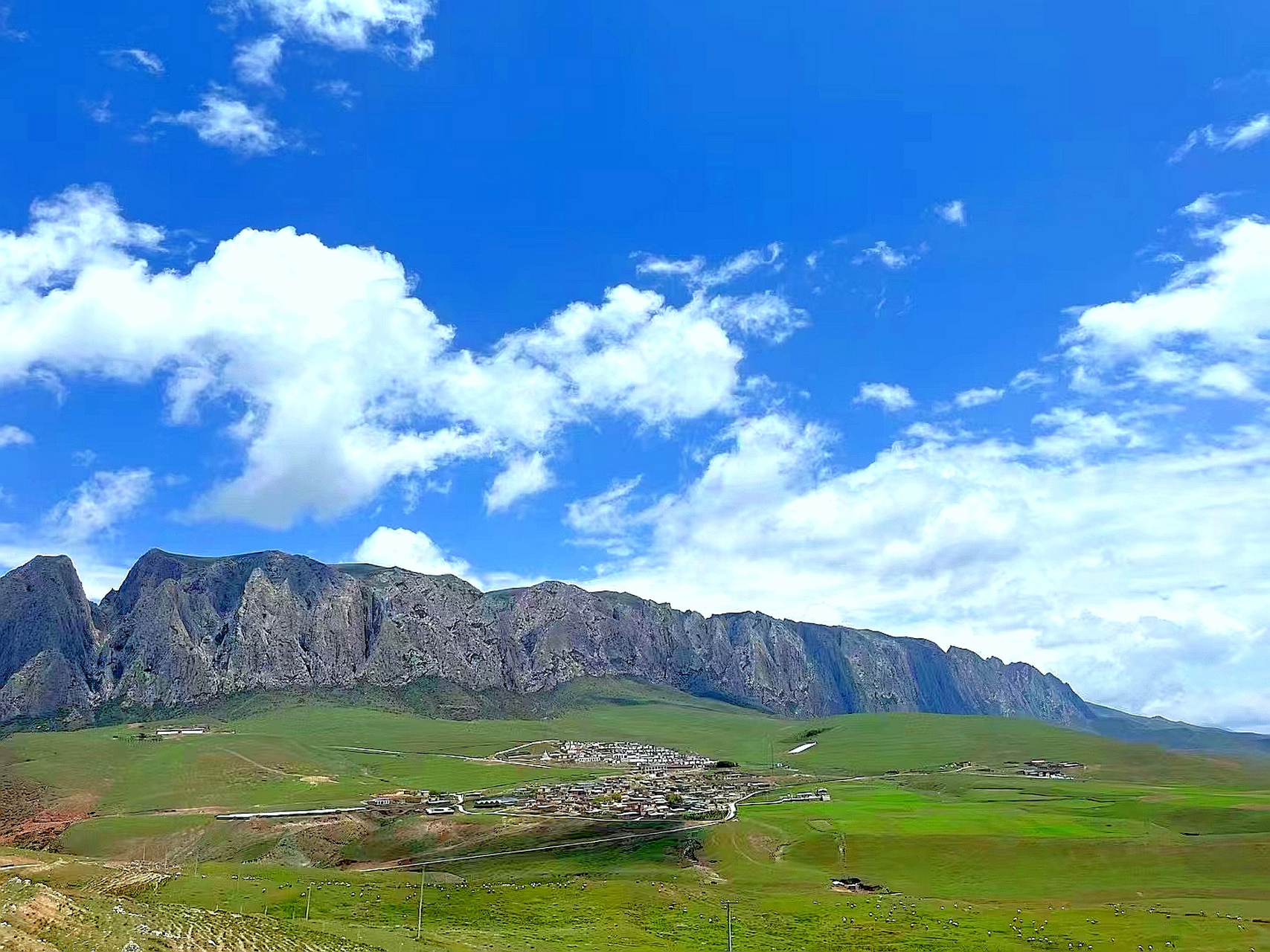 夏河景区图片图片