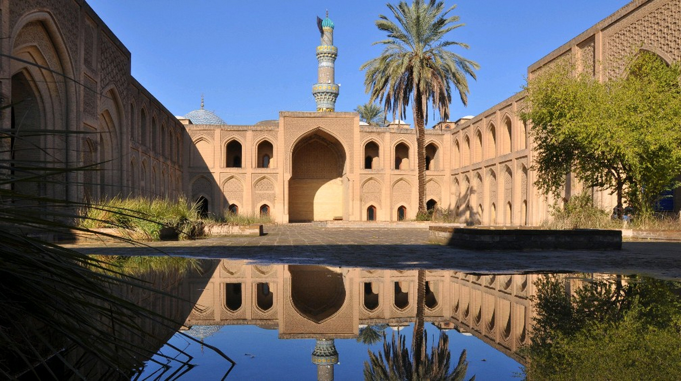 历史文化#  现在的伊拉克首都巴格达,经过上个世纪90年的海湾战争