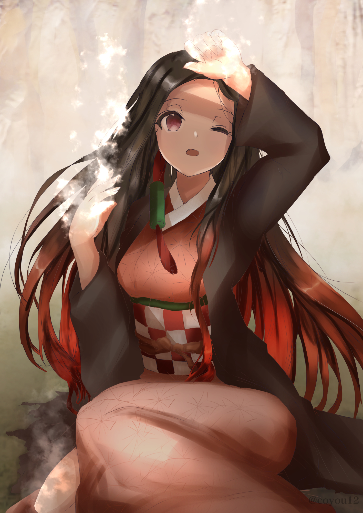 动漫壁纸:灶门祢豆子～特辑篇