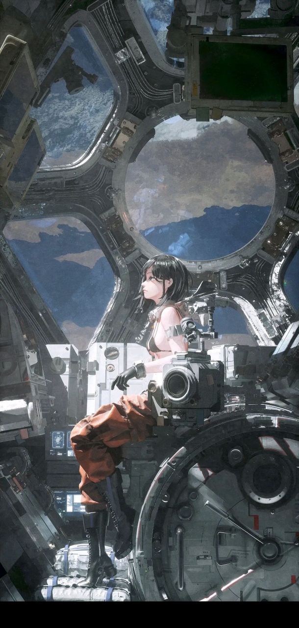 动漫# #科幻# #插画