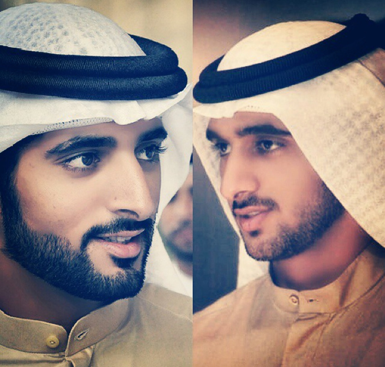 迪拜的男人素来被誉为全球最帅之一,五官精致,轮廓清晰,不仅长相俊美