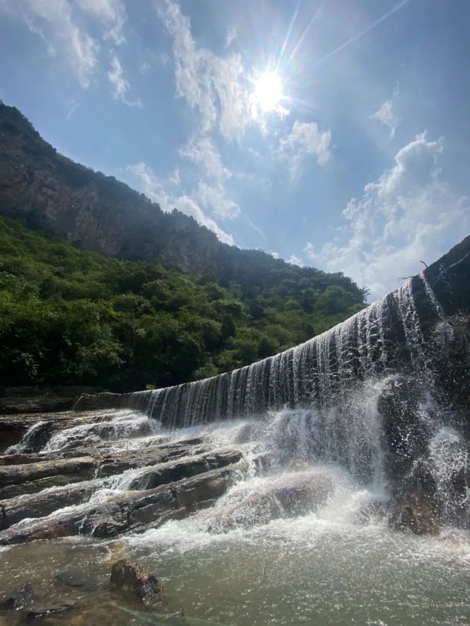紫龙峡,上马台,小龙池处处飞瀑流泉一半诗意,一半仙境.