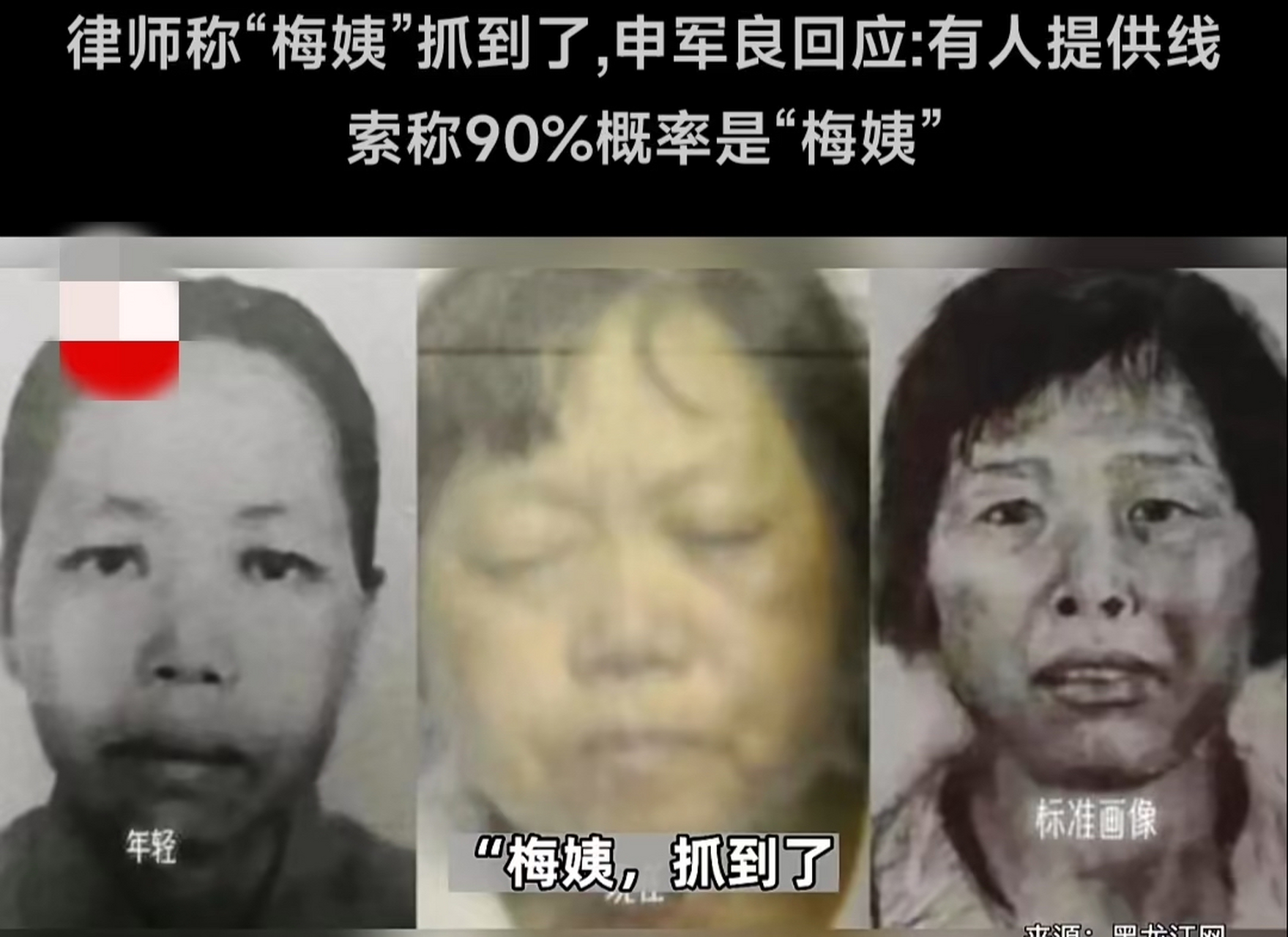 逍遥法外的人贩子"梅姨"被抓到了?