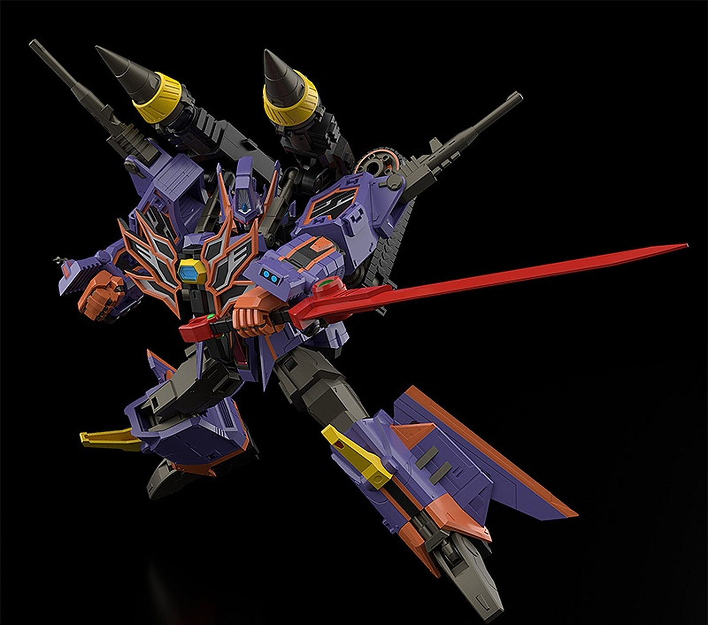 全合体形态力量全开古立特骑士全高165mm,古立特骑士全高约100mm.