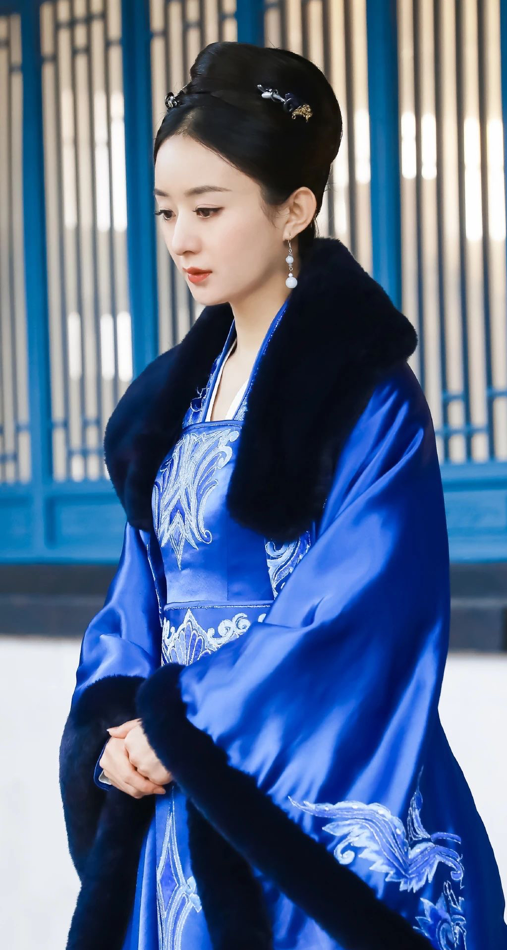 盘点那些穿蓝色古装的女演员里,你们最喜欢谁了.