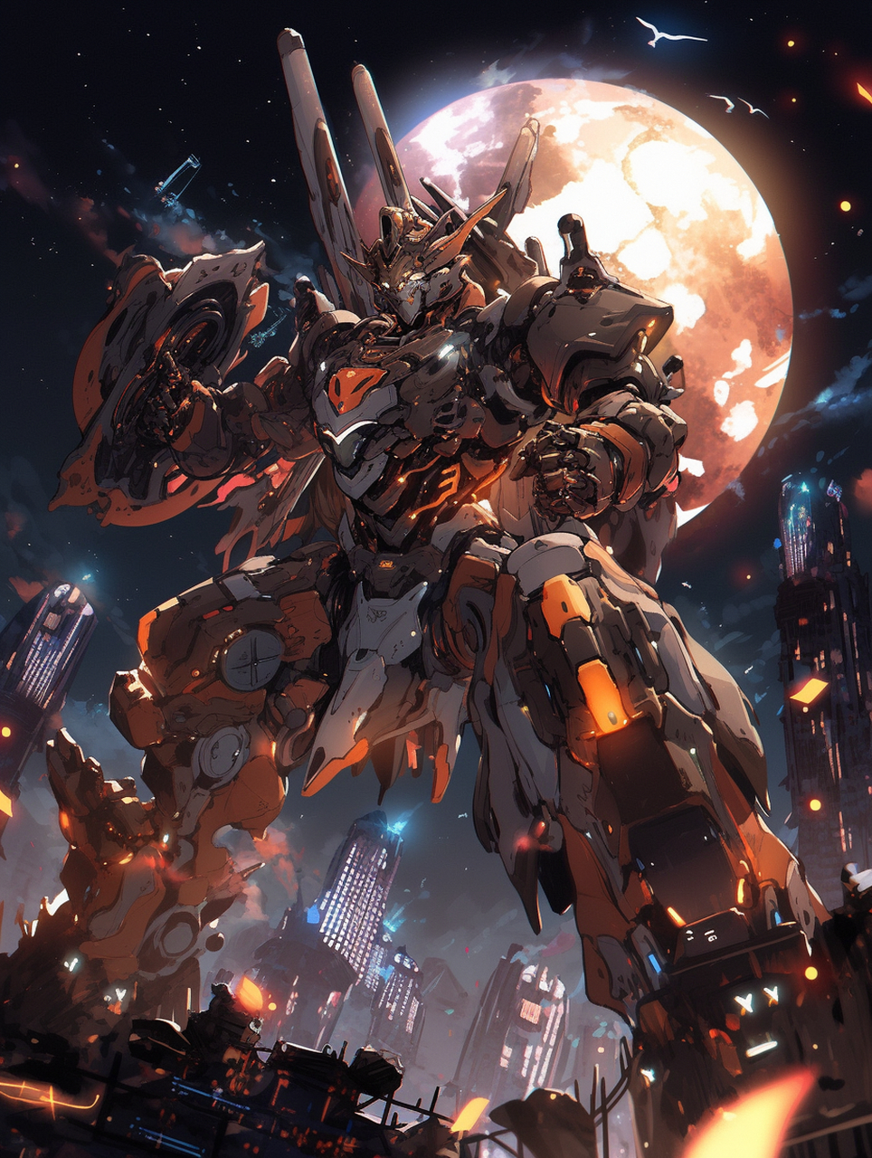 机甲旋风#ai绘画# #机甲# #场景