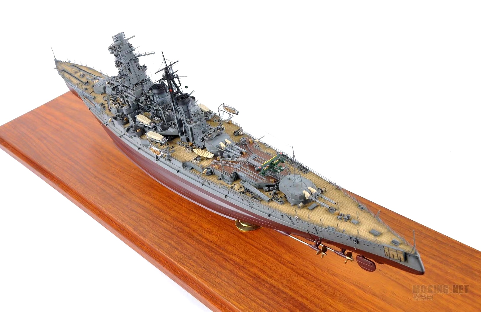 舰船欣赏:ijn 金刚级高速战列舰 旧照与模型欣赏