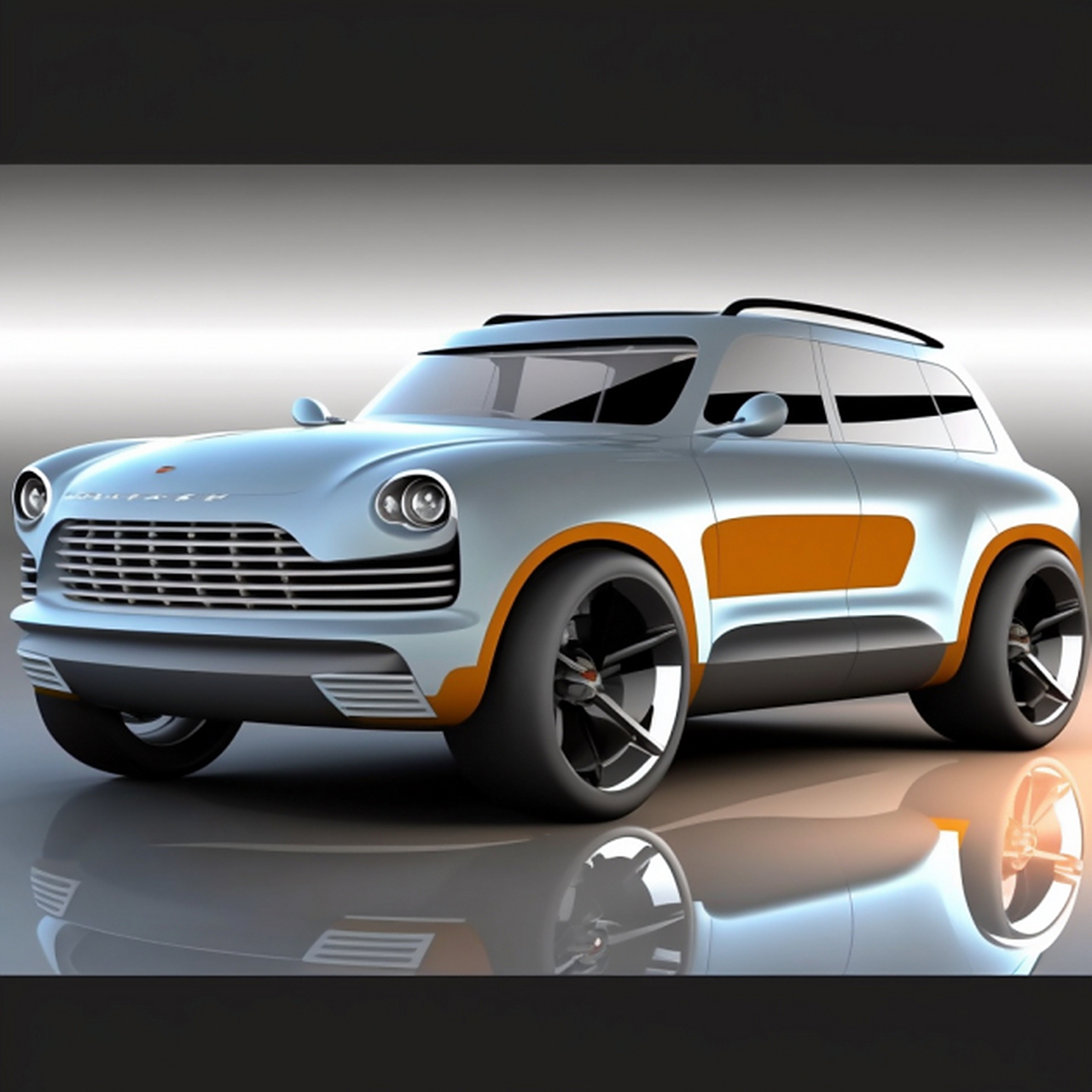 长城汽车魏牌复古风概念车系列4,喜欢第几个请留言.