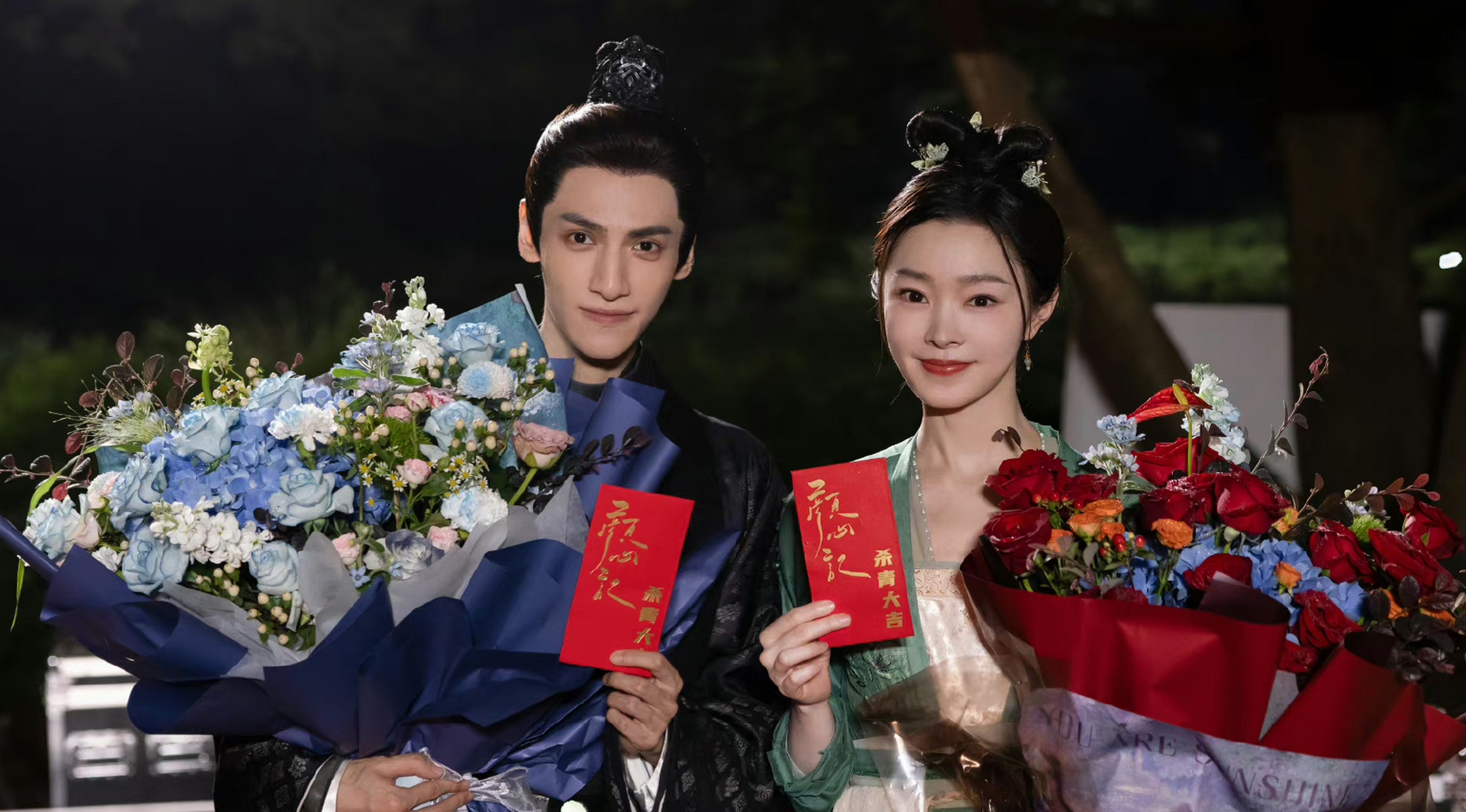 历时四个月的拍摄,罗云熙,宋轶,陈瑶主演的《颜心记》今日杀青!