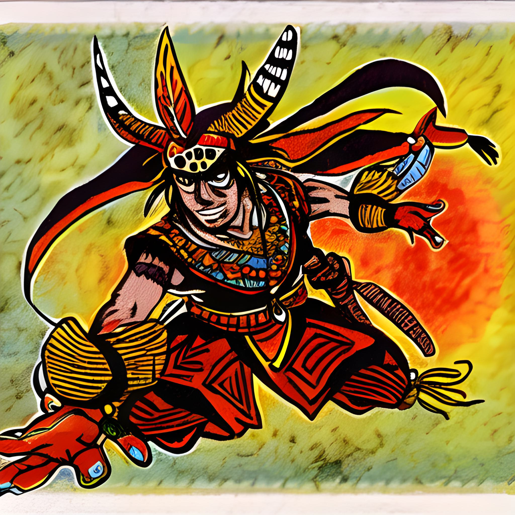 在原始社会,陌生人,和其他部落都是很危险的