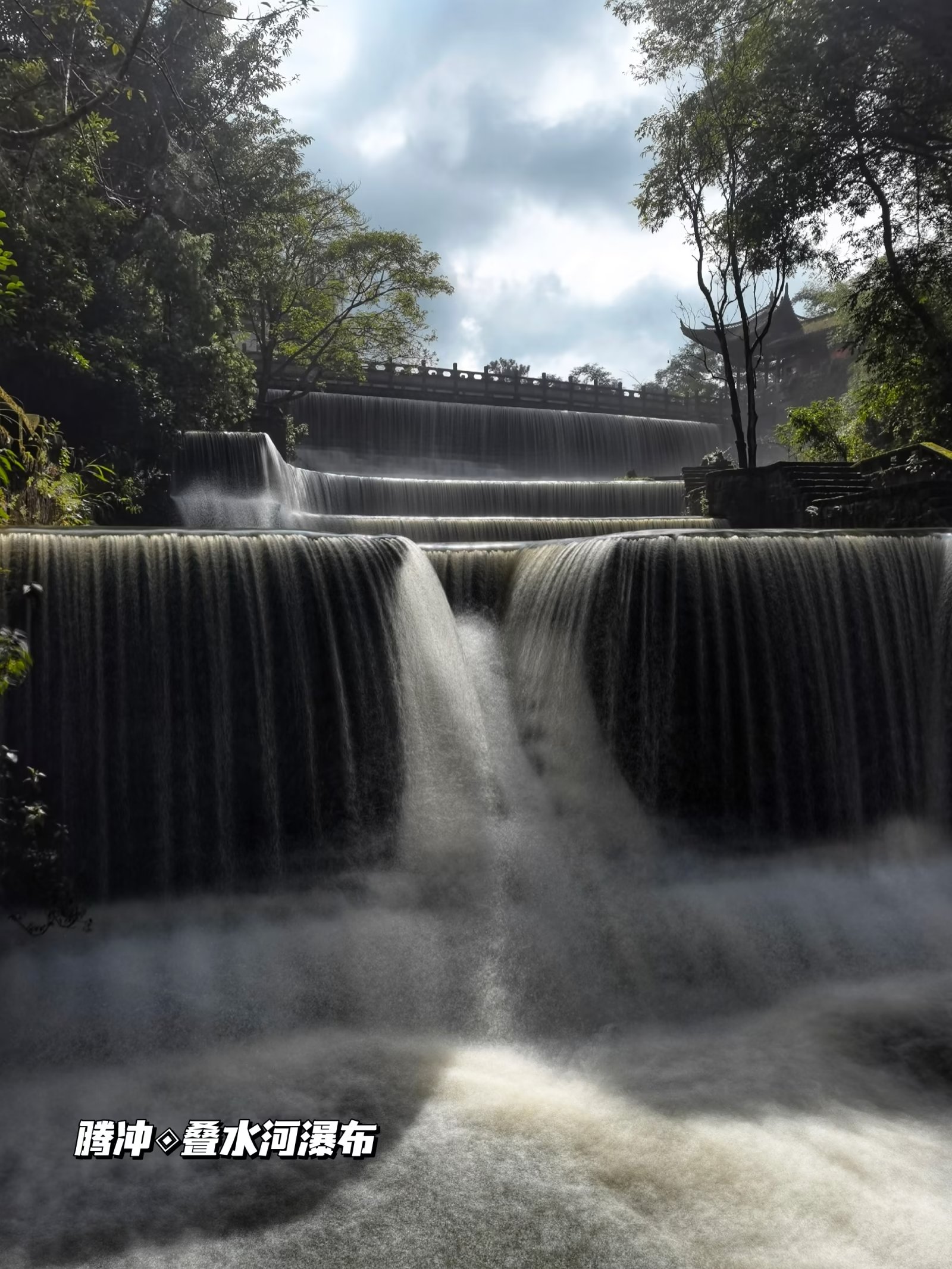 叠水河瀑布‖集自然风光与人文景观与一体