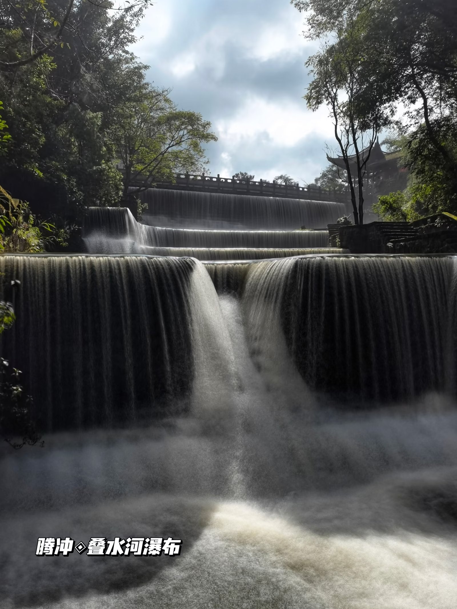 大叠水瀑布风景区图片