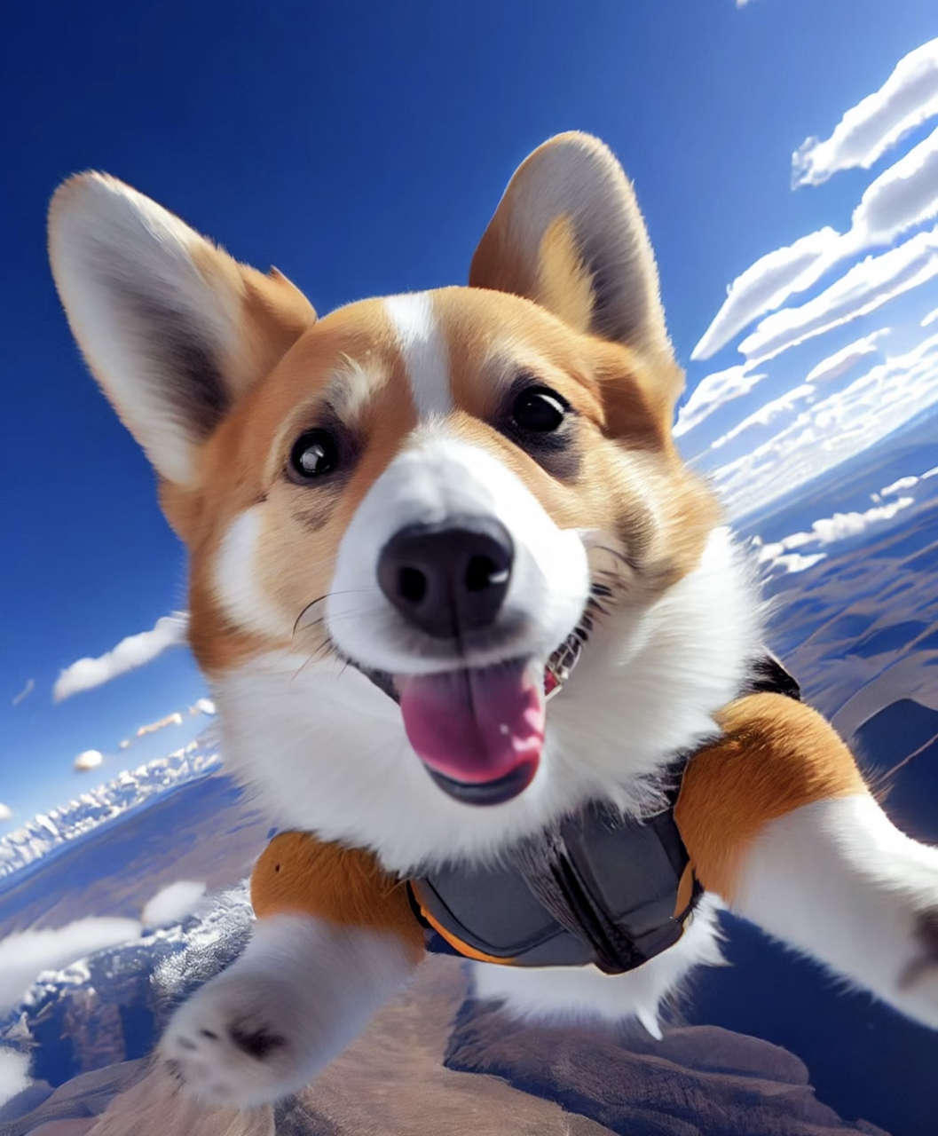 飞行小柯基来咯.