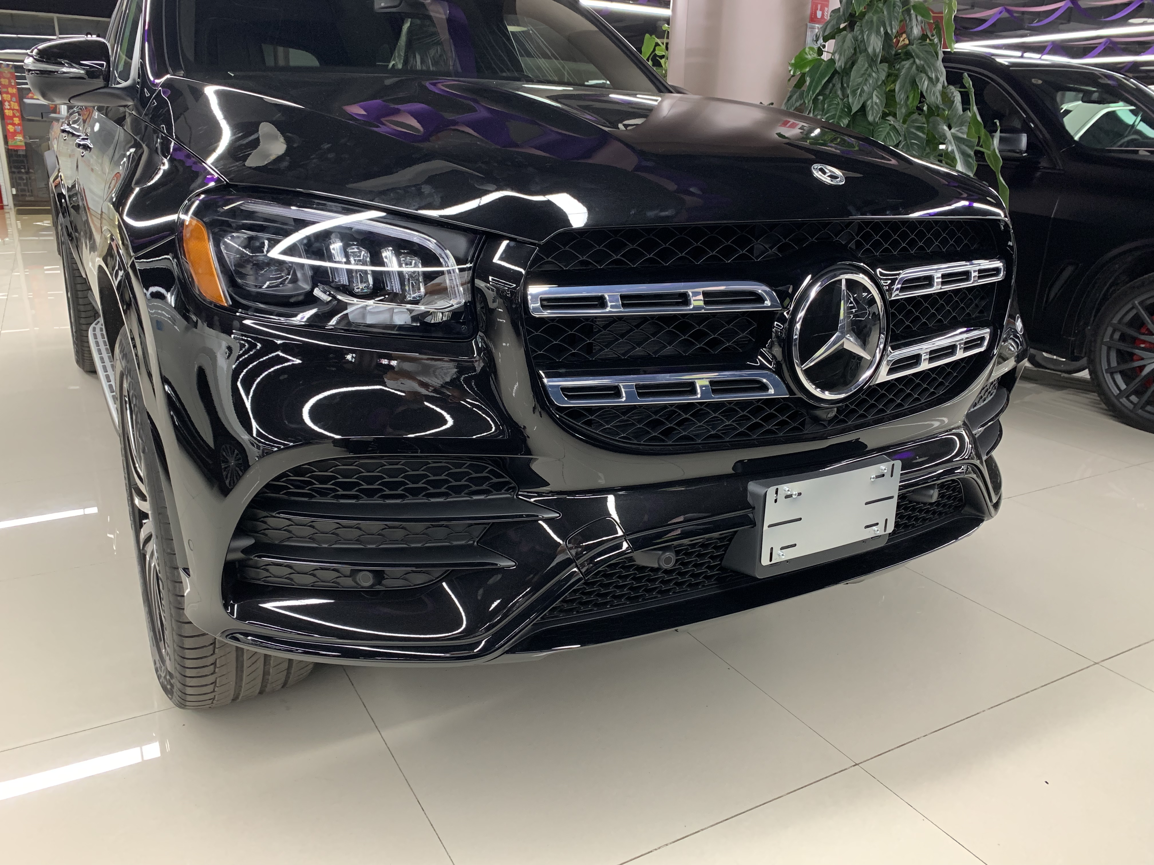 最顶级的奔驰黑武士 amg gls450