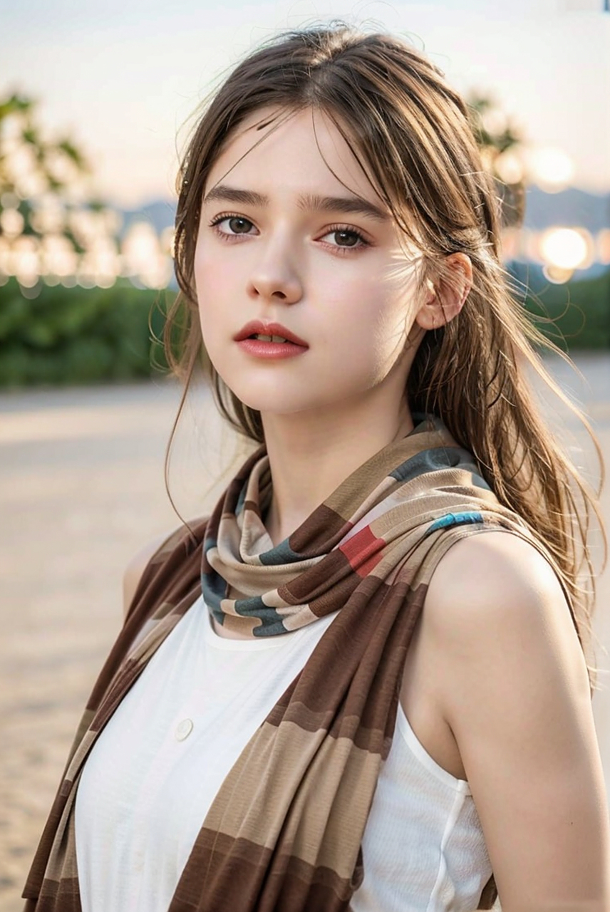 欧美少女户外写真图集#美女# #性感好身材