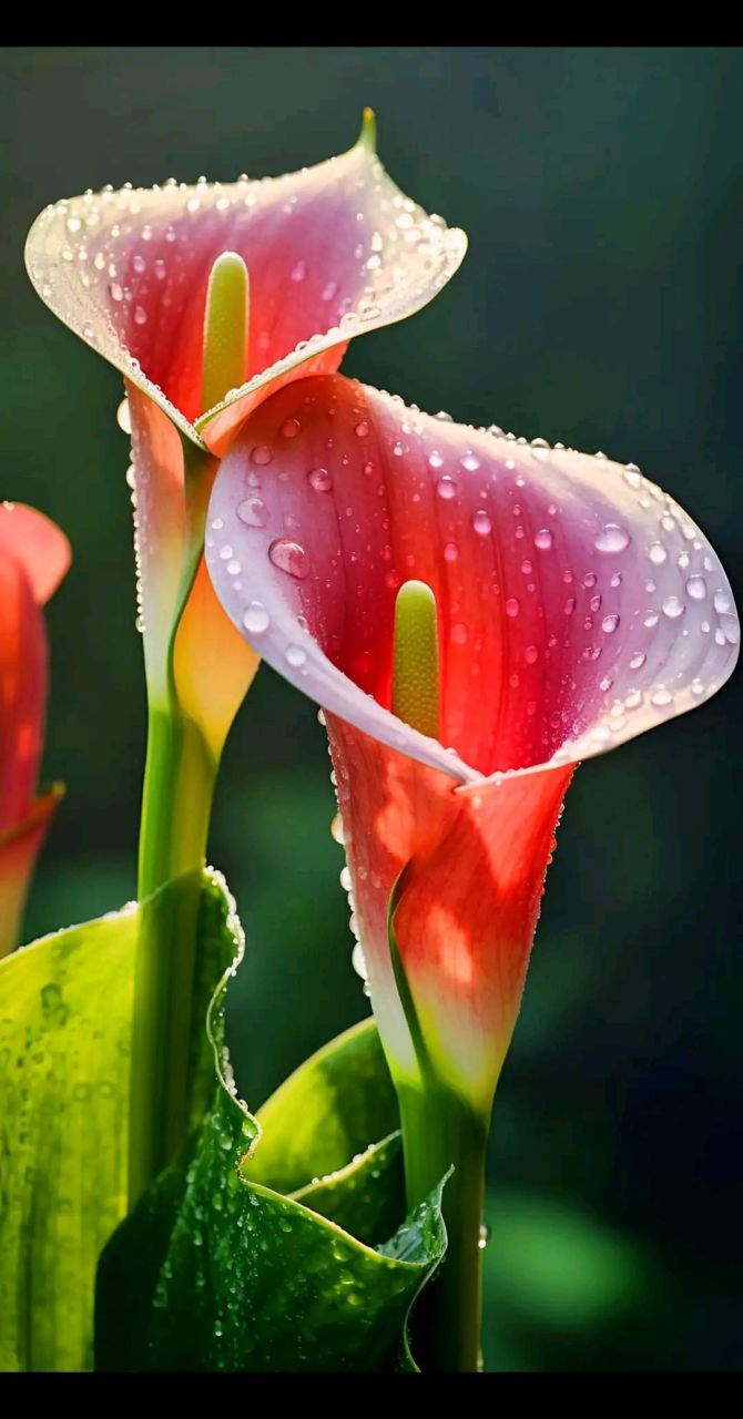 漂亮的马蹄莲#摄影# #中国美景大赏