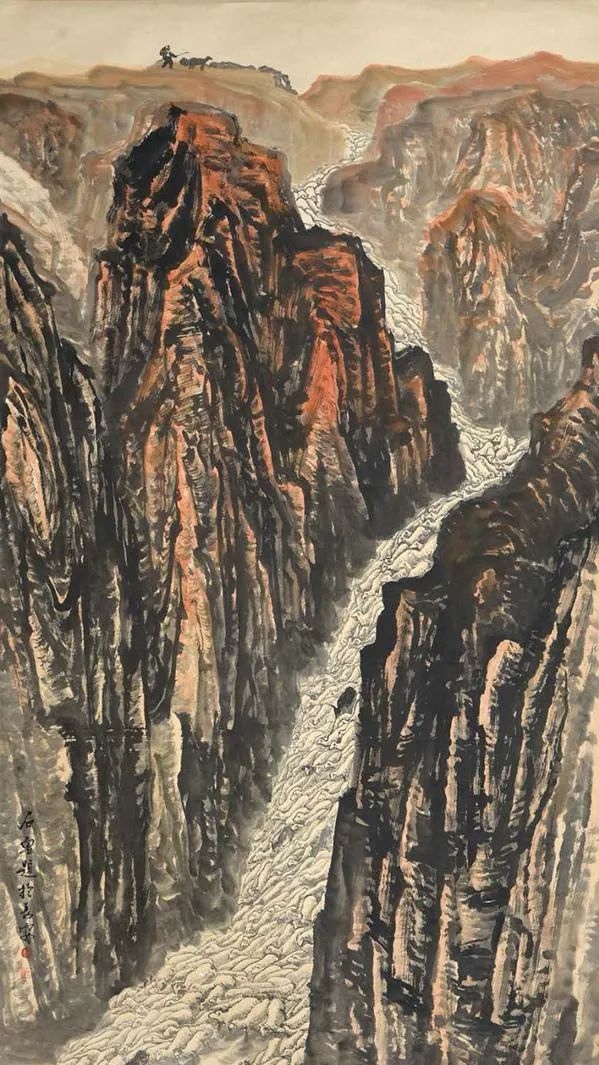 艺海拾贝丨中国画阔远式构图的特点