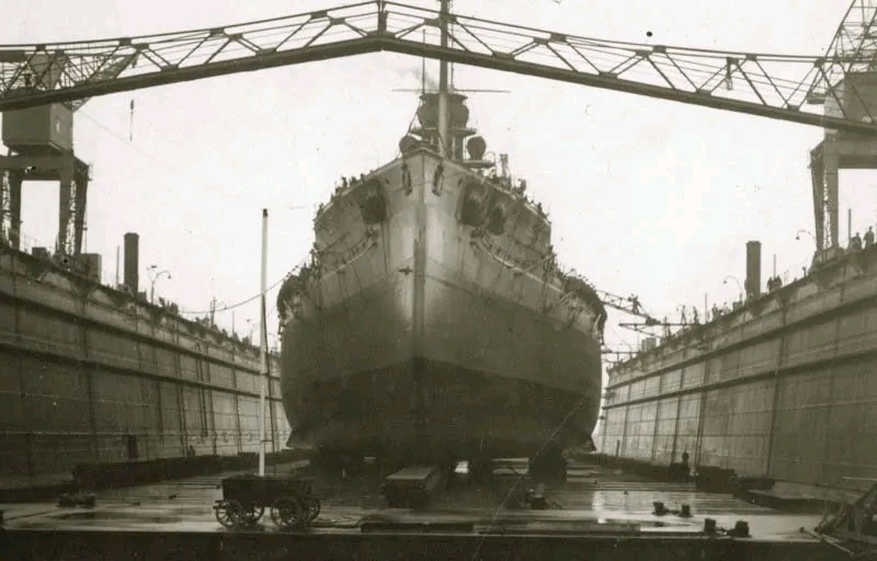 舰船欣赏:德国海军 塞德利茨号战列巡洋舰