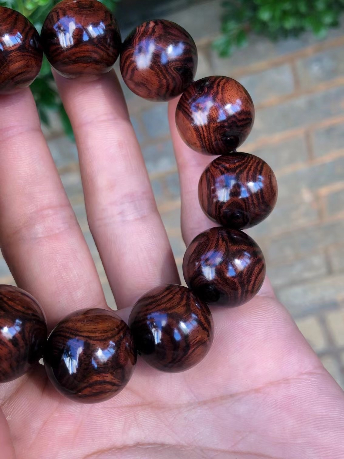 极品海南黄花梨紫油梨2.0cm对眼,大黑线x纹,木质细腻质感